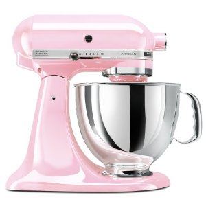 pink kitchenaid stand mixer